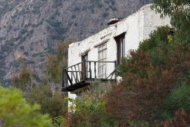 abandoned house - kas, turkey