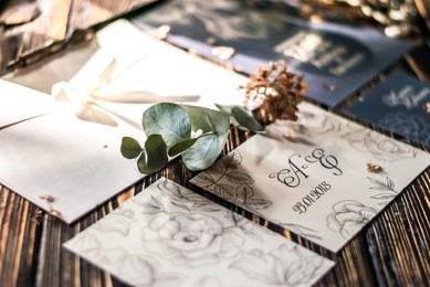 wedding invitation. wedding details