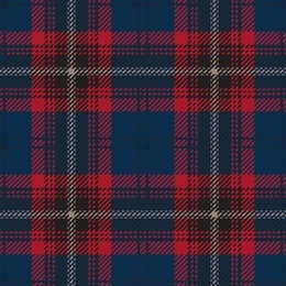 blue and red tartan plaid scottish pattern
