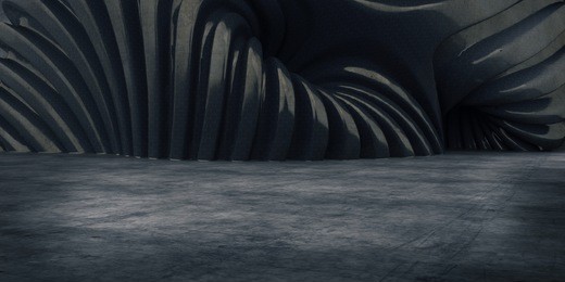 3d rendering - background for cars