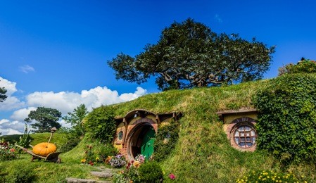 in little hobbit town, matamata new zealand