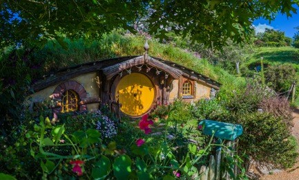 in little hobbit town, matamata new zealand