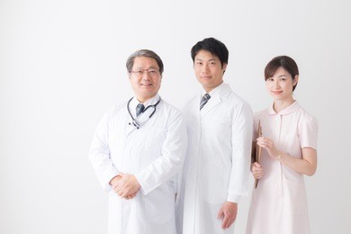 asian senior doctor