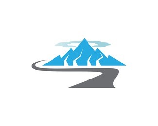 mountain vector icon
