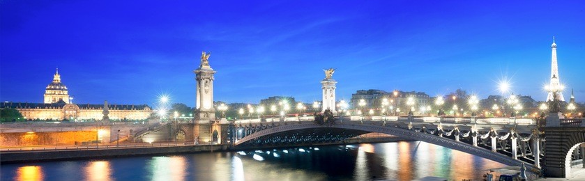 alexandre 3 bridge - paris - france