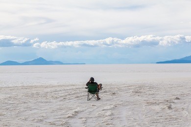 uyuni salt lake at bolivia