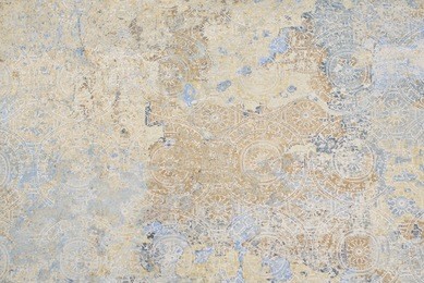 the patterns on vintage floor