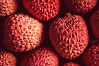 fresh lychee background