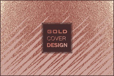grunge design. copper glossy background. metallic texture. bronze metal. trendy template for new year, wedding, birthday, flyers, logo banners party invitation card