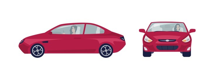 cartoon character isolated on white background.