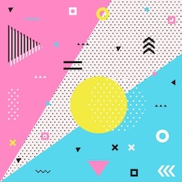 retro style texture, pattern and geometric elements. modern abstract design poster, card design.