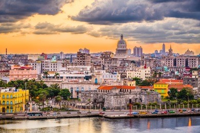 havana, cuba downtown skyline.
