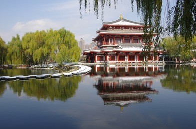 xi 'an datang furong garden snow