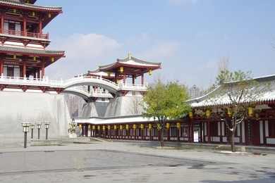 xi 'an datang furong garden snow