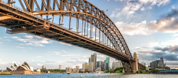 sydney harbour bridge.
