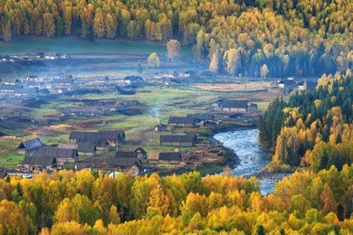 hemu heritage in kanas,china.