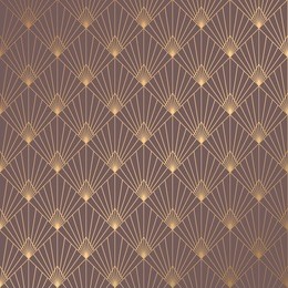 art deco pattern. seamless golden background. minimalistic geometric design. vector line design. 1920-30s motifs. luxury vintage illustration