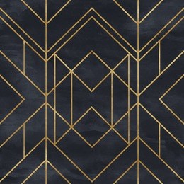 seamless geometric pattern on paper texture. art deco background