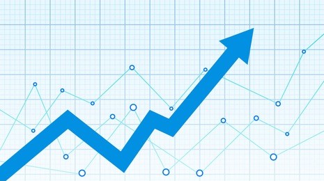 stock market diagram