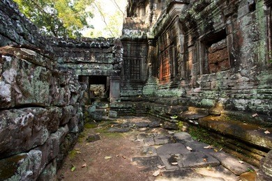 banteay kdei temple, temples of angkor, cambodia