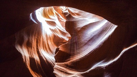 the heart- lower antelope canyon 