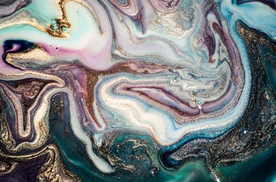 trendy color- ultra violet. traditional ottoman turkish marbling art. ebru- ancient oriental drawing technique. natural luxury