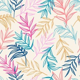 leaf seamless pattern