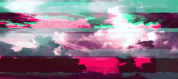 glitch art effect