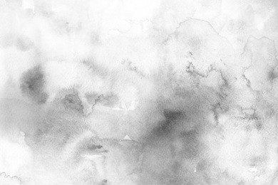 silver ink and watercolor textures on white paper background. paint leaks and ombre effects.