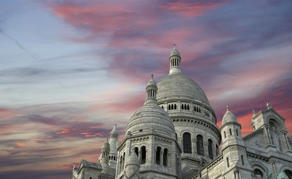 basilica of the sacred heart of paris, commonly known as sacre-cÃ?Â?ur basilica, paris, france