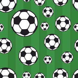 seamless soccer pattern, background