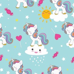 unicorn cute pattern