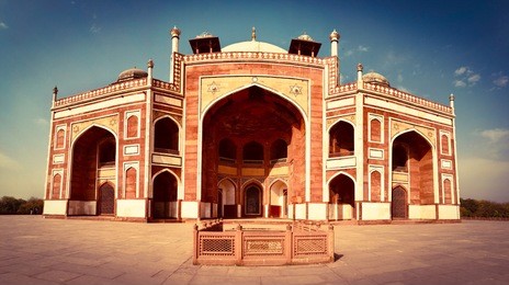 humayun's tomb-humayun's tomb is the tomb of the mughal emperor humayun in delhi, india. the tomb was commissioned by humayun's first wife and chief consort, empress bega begum, in 1569-70.