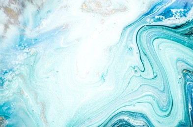 abstract ocean- art. natural luxury. style incorporates the swirls of marble or the ripples of agate. very beautiful blue paint with the addition of gold powder