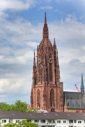 st. bartholomew cathedral in frankfurt am main hesse germany
