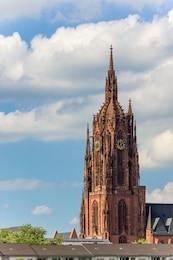 st. bartholomew cathedral in frankfurt am main hesse germany