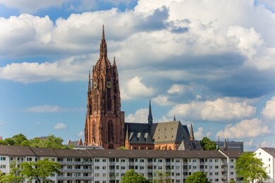 st. bartholomew cathedral in frankfurt am main hesse germany