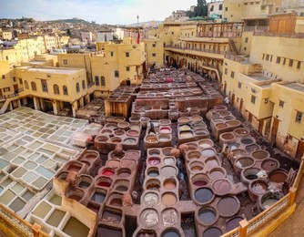 tannery in fez