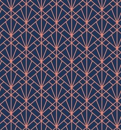 geometric vector seamless pattern. stylish abstract art deco texture.