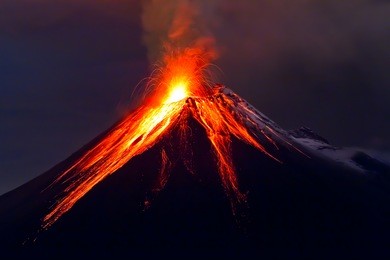 tungurahua volcano eruption