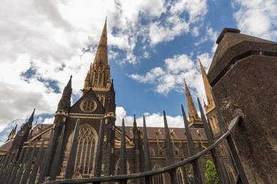the cathedral church and minor basilica of saint patrick (colloquially st patrick's cathedral): church of the roman catholic archdiocese of melbourne in victoria, australia