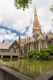 the cathedral church and minor basilica of saint patrick (colloquially st patrick's cathedral): church of the roman catholic archdiocese of melbourne in victoria, australia