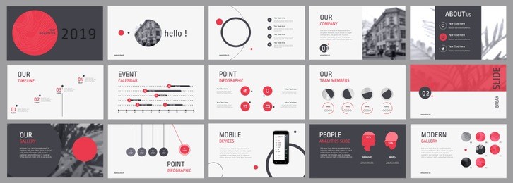 circle presentation templates. easy use in creative flyer and leaflet, corporate report, marketing, advertising, presenting, banner.simple modern style. slideshow, slide for brochure, booklet
