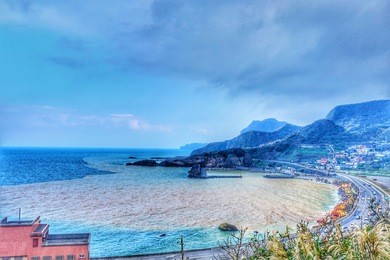 two colors sea (yin yang sea) taipei taiwan