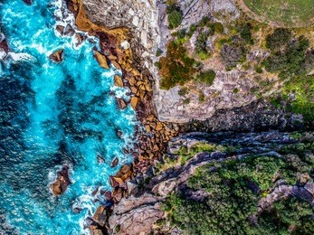 this is a aerial photograph of sydney taken with a high-resolution drone. 