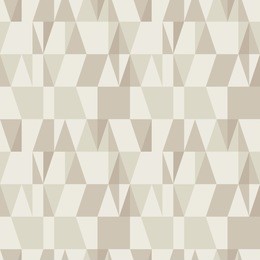 triangles seamless pattern. modern vector abstract geometric background with triangles in retro colors. scandinavian nordic design style.