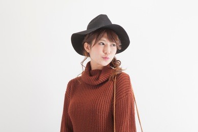 young japanese woman portrait