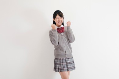 high school girls of japanese