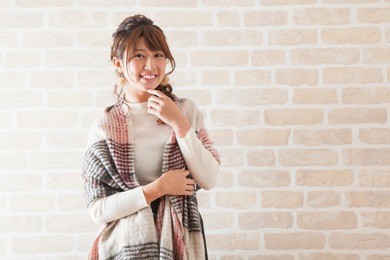 young japanese woman portrait