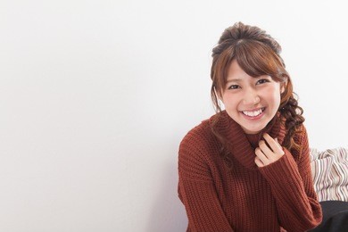 young japanese woman portrait